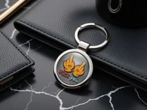Metal Keychain Professional Finish Standard Fit